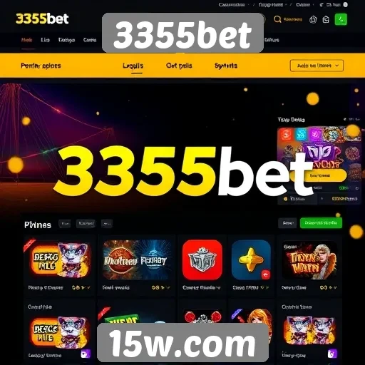 Experiência do usuário no site 3355bet